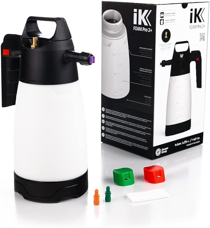 Goizper Group iK Sprayers - Foam Pro 2+ (Plus) Sprayer (1.25 Liters) - Detailing Connect