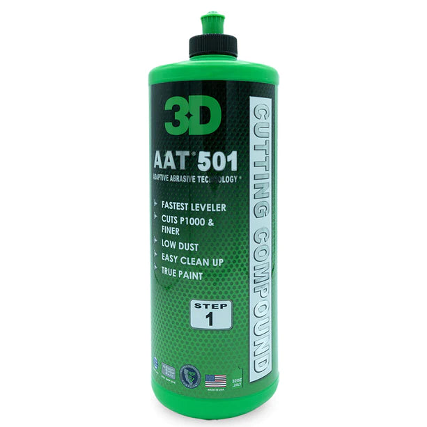 3D AAT 501 Cutting Compound - Detailing Connect