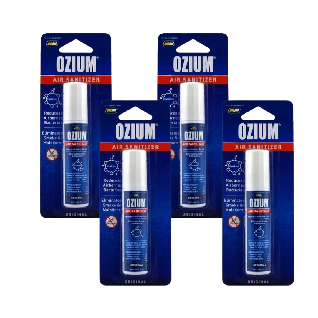 Ozium Air Sanitizer Spray 0.8oz - 4 Pack - Detailing Connect