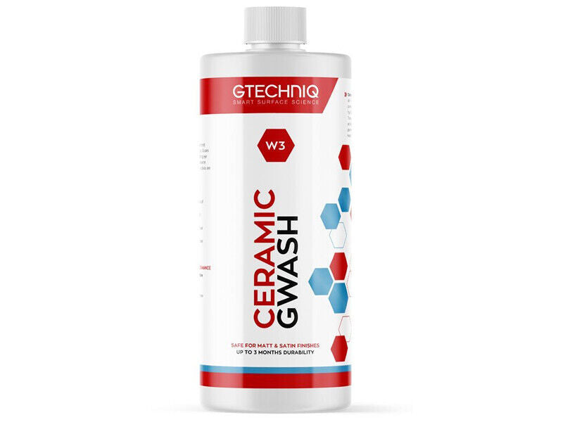 Gtechniq W3 Ceramic G Wash 500ml - Detailing Connect
