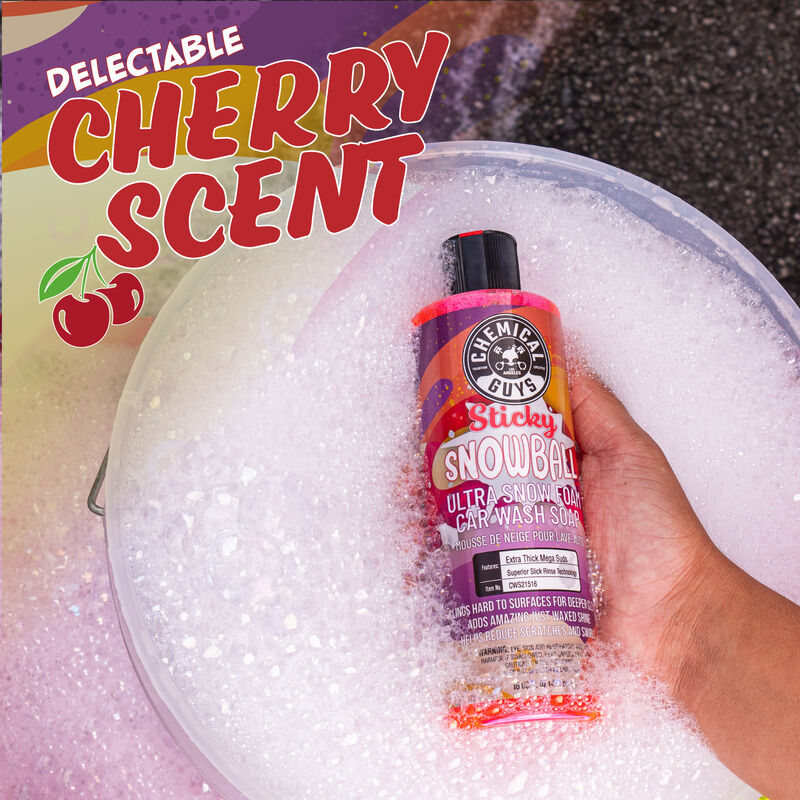 Chemical Guys Sticky Snowball Ultra Snow Foam Car Wash - Detailing Connect