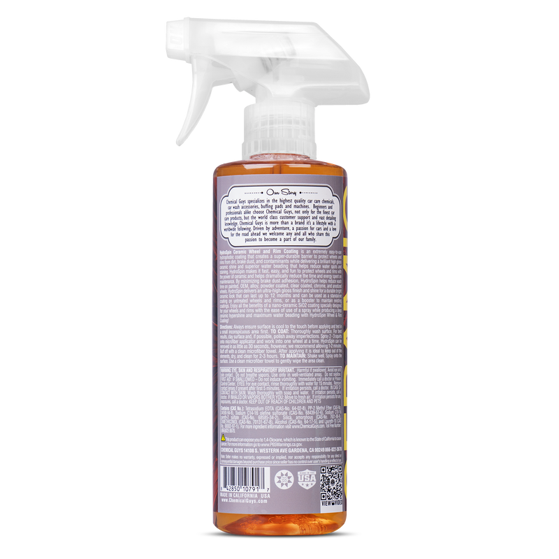 CHEMICAL GUYS HYDROSPIN WHEEL & RIM CERAMIC COATING AND QUICK DETAILER (16 OZ) - Detailing Connect