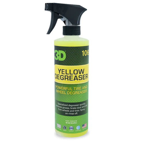 3D Yellow Degreaser Wheel Cleaner - Detailing Connect