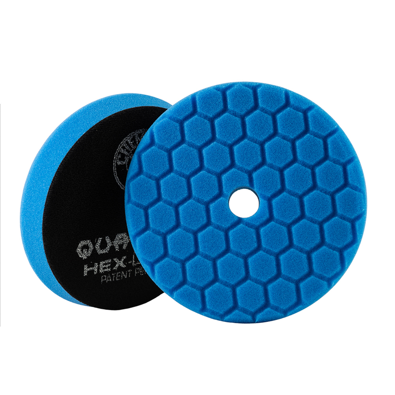 Blue Hex-Logic Quantum Polishing/Finishing Pad 5.5'' - Detailing Connect