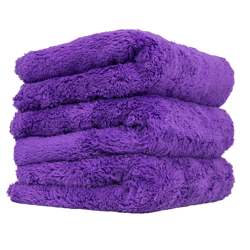 Happy Ending Towel 3 Pack Purple - Detailing Connect