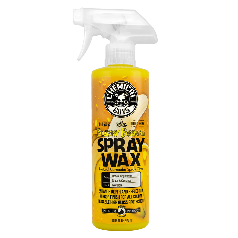 Chemical Guys Blazin' Banana Natural Carnauba Spray Wax - Detailing Connect