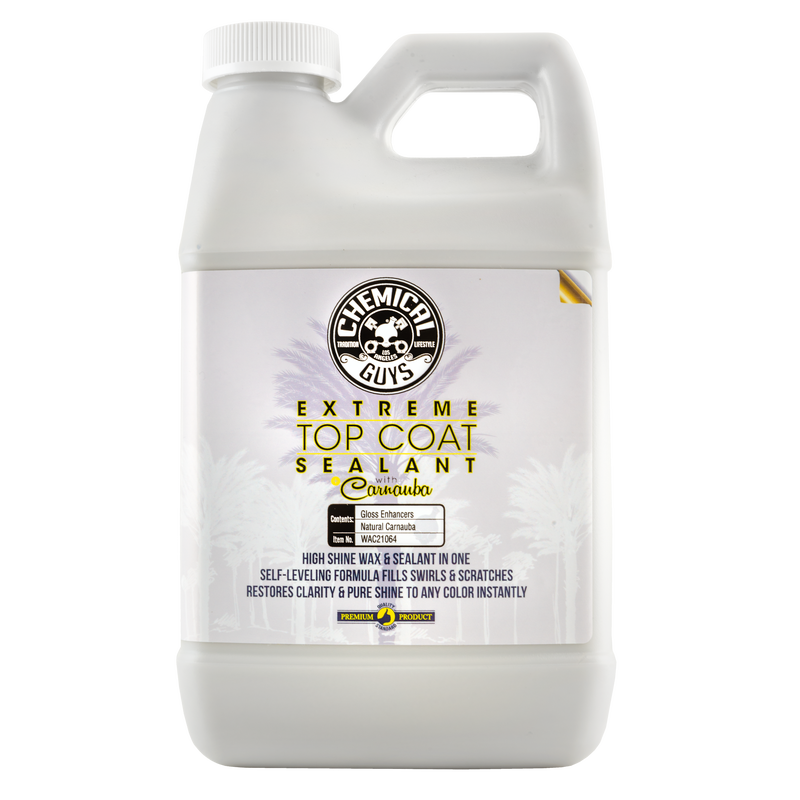 Chemical Guys Extreme Top Coat Wax and Sealant in One 64oz - Detailing Connect