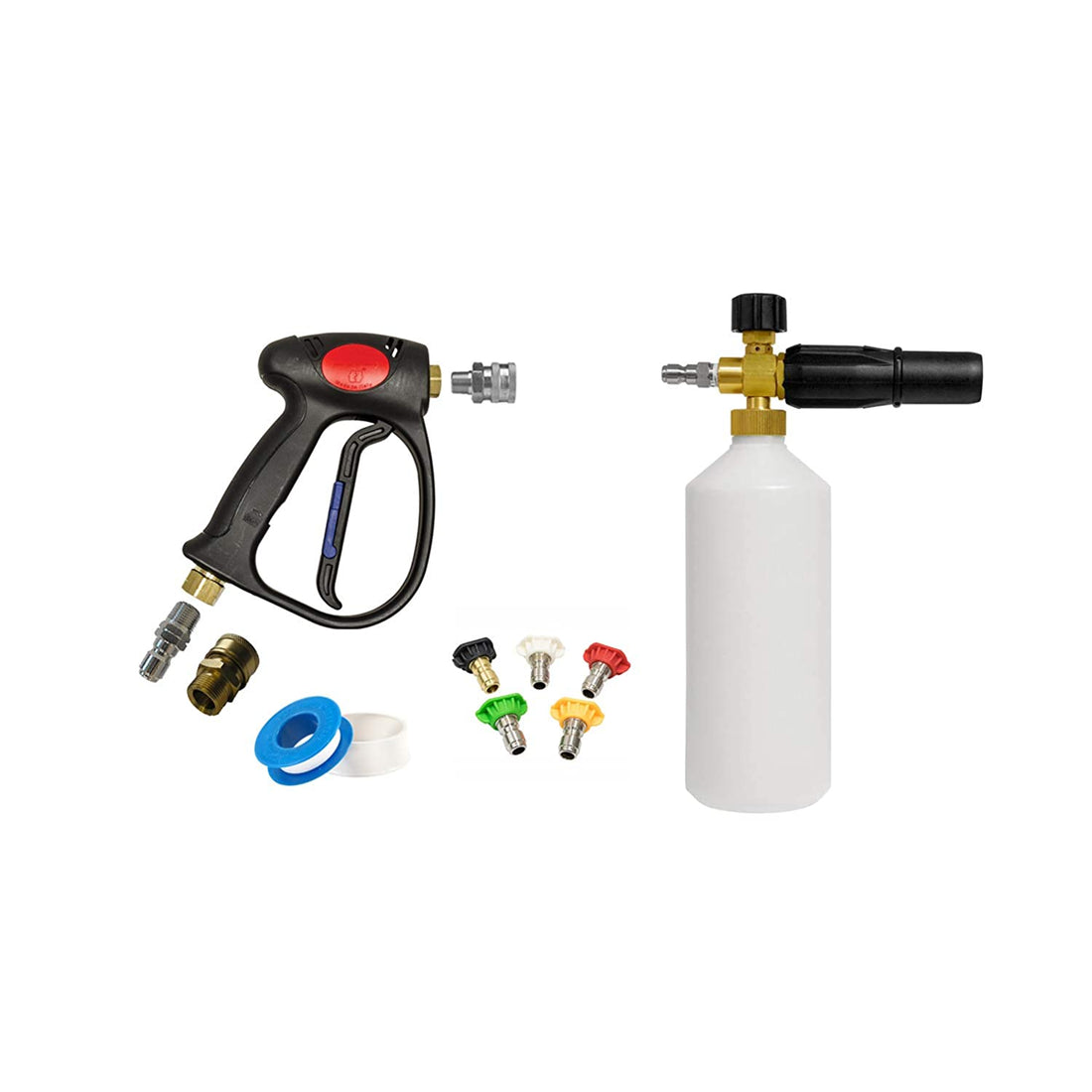 Tecomec Comet MV925 Professional Swiveling Spray Gun & Foam Cannon Kit - Detailing Connect