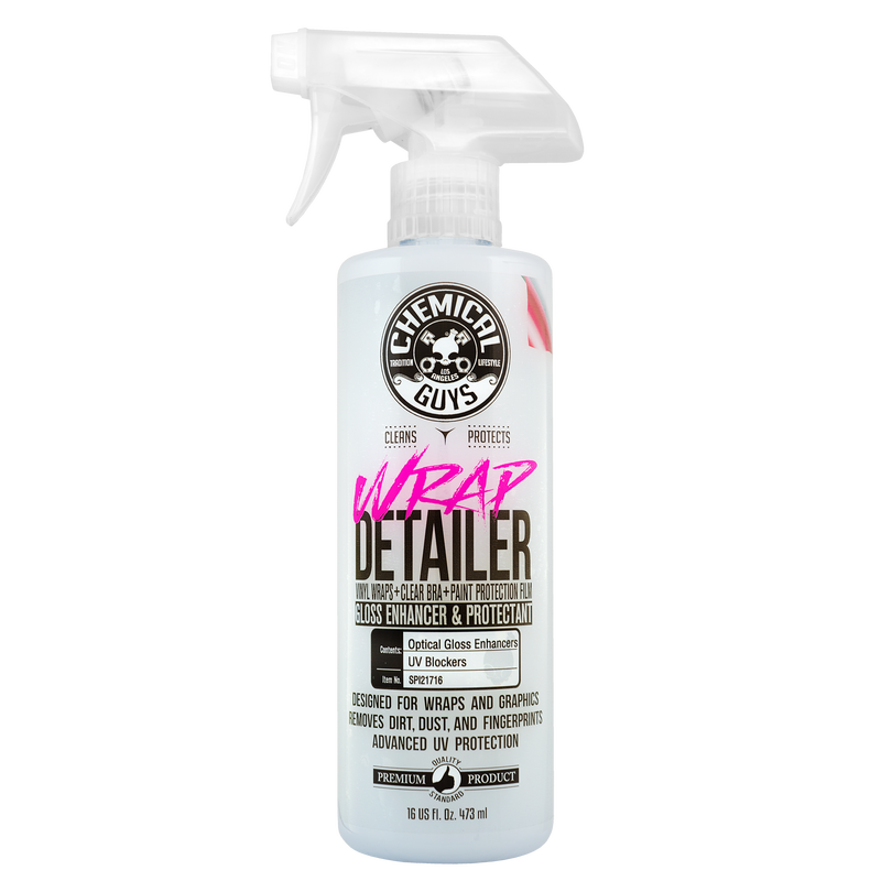 Chemical Guys Wrap Detailer Gloss Enhancer & Protectant for Vinyl Wraps - Detailing Connect
