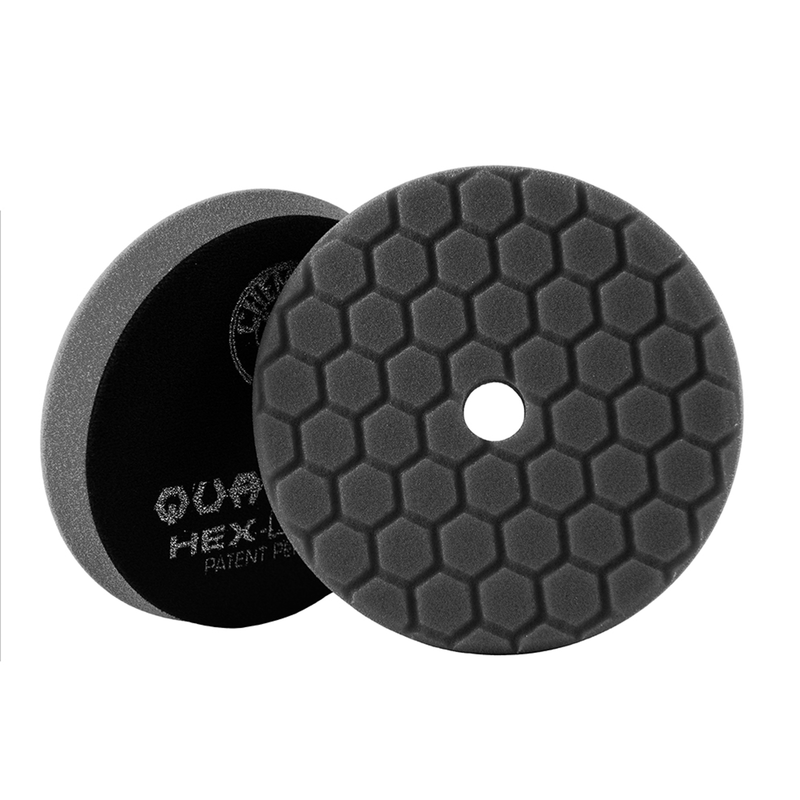 Black Hex-Logic Quantum Finishing Pad 6.5'' - Detailing Connect