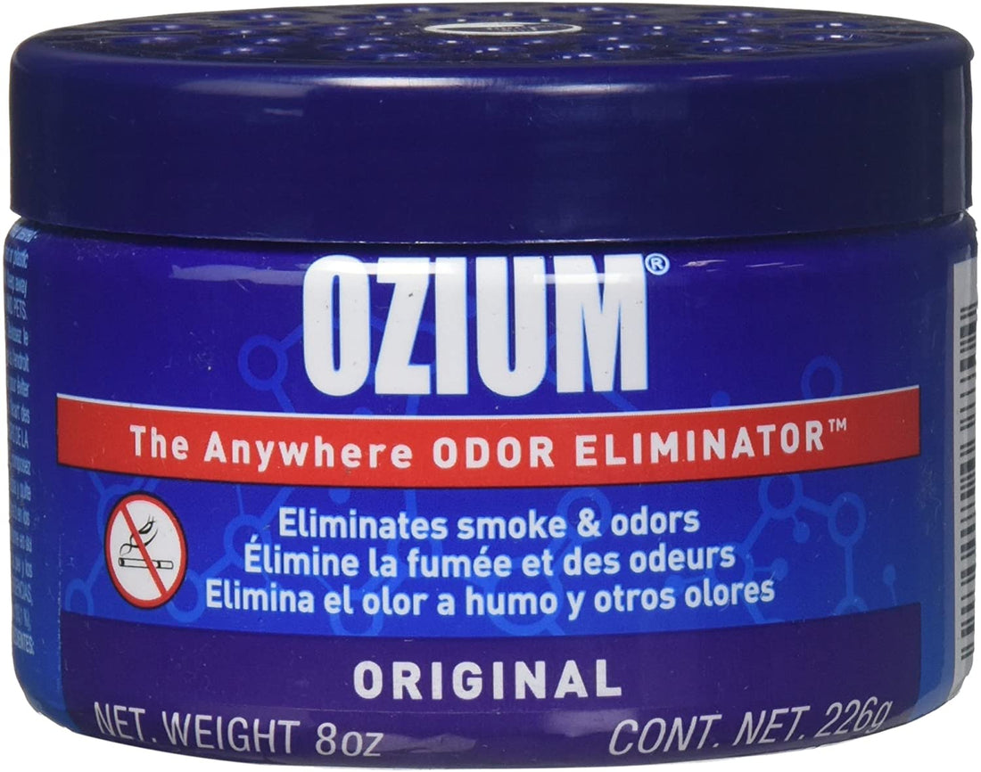 Ozium 806326 Large Gel 8Oz Smoke & Odors Eliminator - Detailing Connect