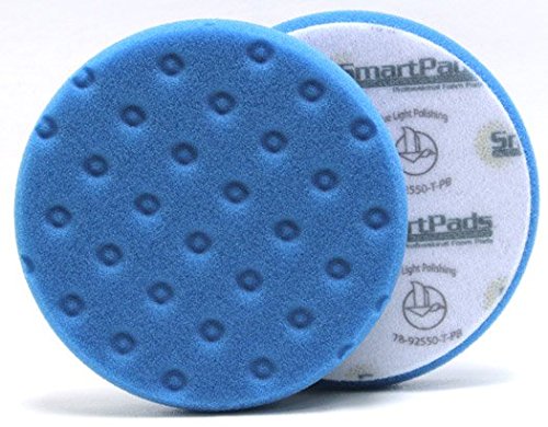 Lake Country CCS Smart Pads DA 6.5 inch Foam Pad (Blue, 6.5 inch) - Detailing Connect