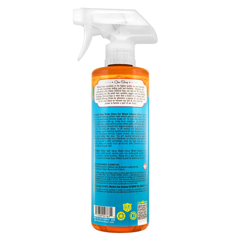 Chemical Guys Sticky Citrus Wheel Cleaner Gel - Detailing Connect