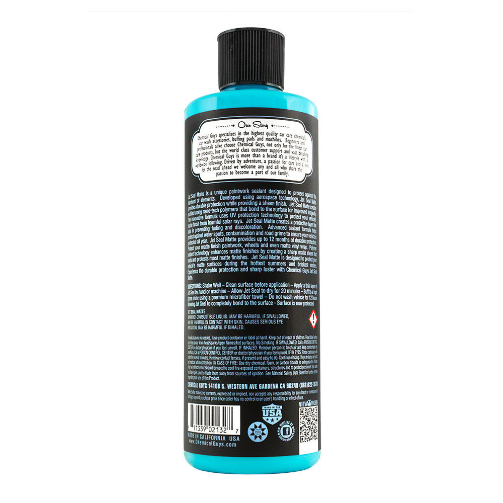 Chemical Guys JetSeal Matte Sealant and Paint Protectant - Detailing Connect