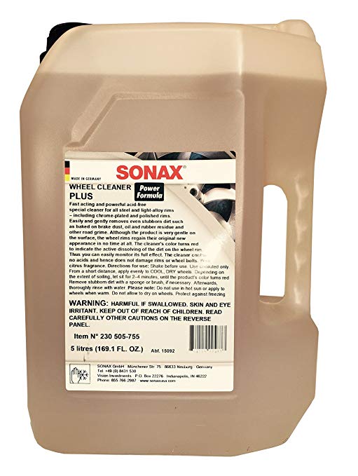 Sonax Wheel Cleaner Plus (1 Gal.) - Detailing Connect