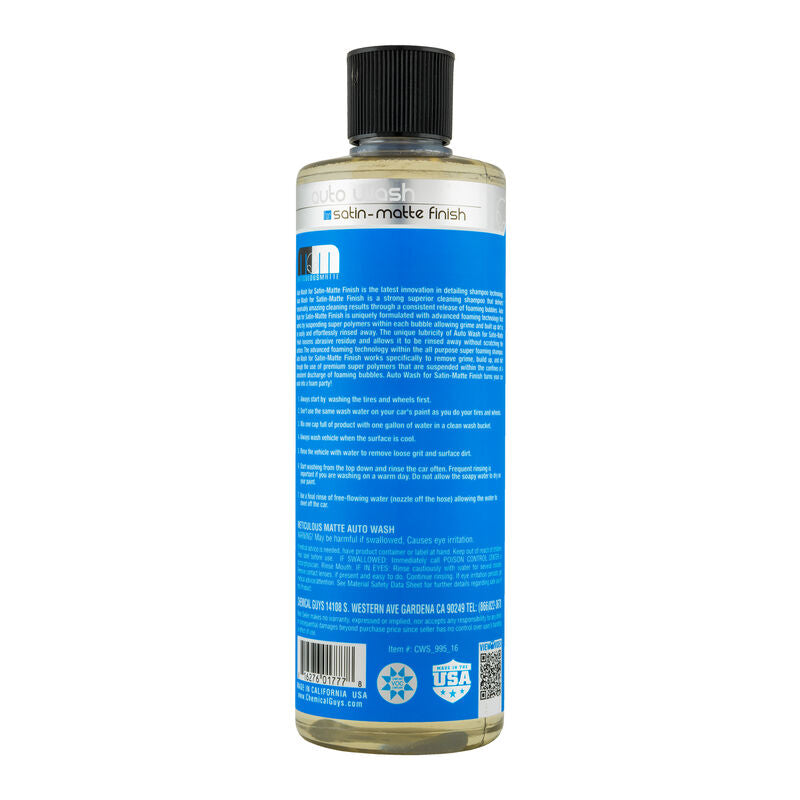 Chemical Guys Meticulous Matte Auto Wash - Detailing Connect