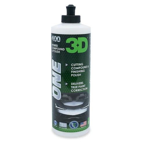 3D One Hybrid Compound & Polish - Detailing Connect