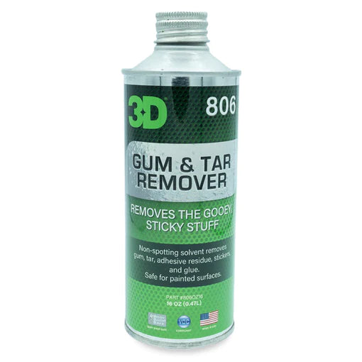 3D Gum & Tar Remover 16oz - Detailing Connect