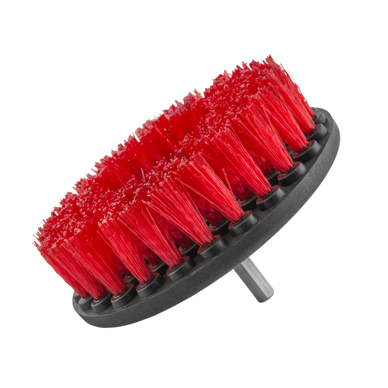 Carpet Brush with Drill Attachment- Heavy Duty - Detailing Connect