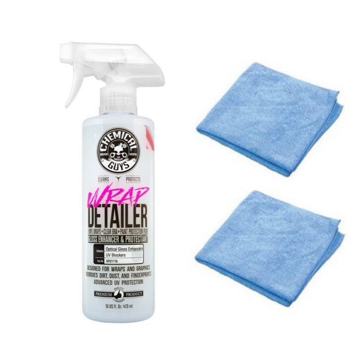 Chemical Guys Wrap Detailer Gloss Enhancer & Protectant for Vinyl Wraps - Detailing Connect
