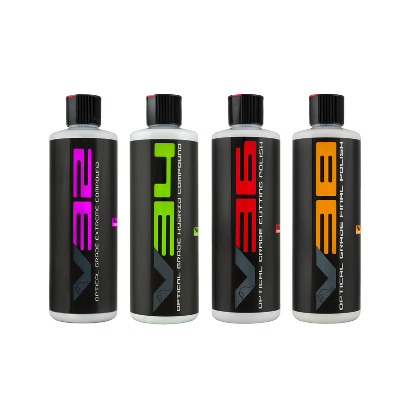 Chemical Guys V Line Polish & Compound Kit (16 oz) V32, V34, V36, V38 - Detailing Connect