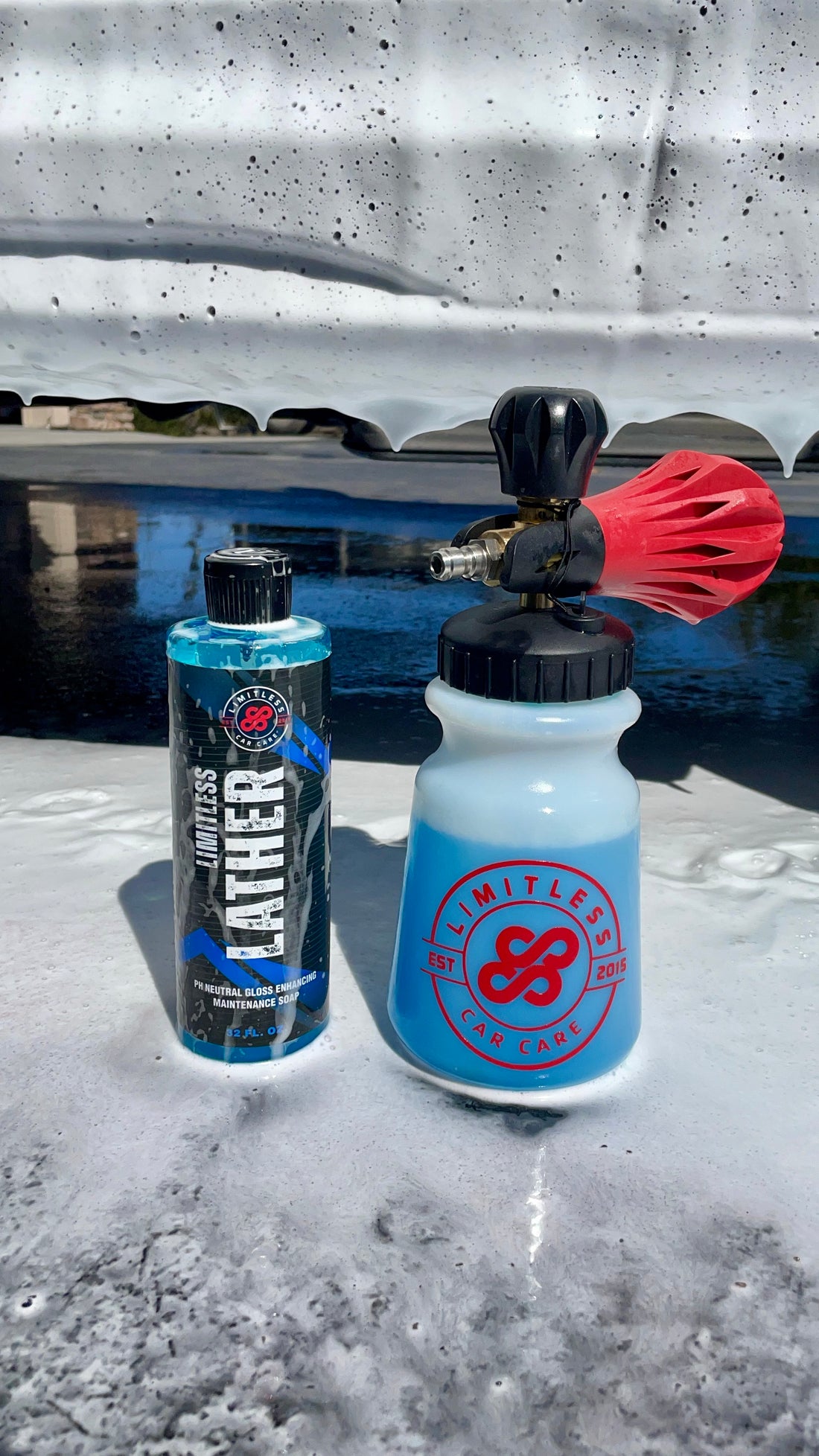 Limitless Car Care Lather Gloss Enhancing Maintenance Soap - Detailing Connect
