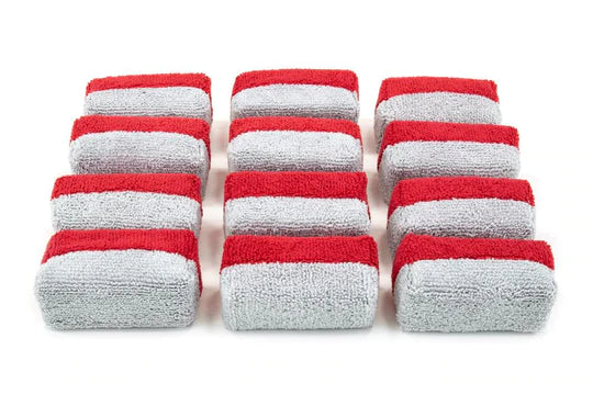Limitless Car Care Mini Microfiber Coating Applicator Sponge with Hydrophobic Barrier - Detailing Connect
