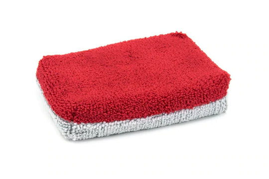 Limitless Car Care Slim Microfiber Coating Applicator Sponge with Plastic Barrier - Detailing Connect