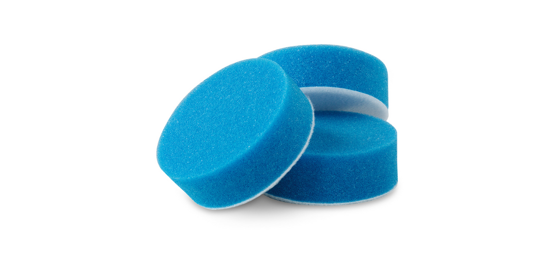 3" Blue Applicator Pads, Set of 3 - Detailing Connect
