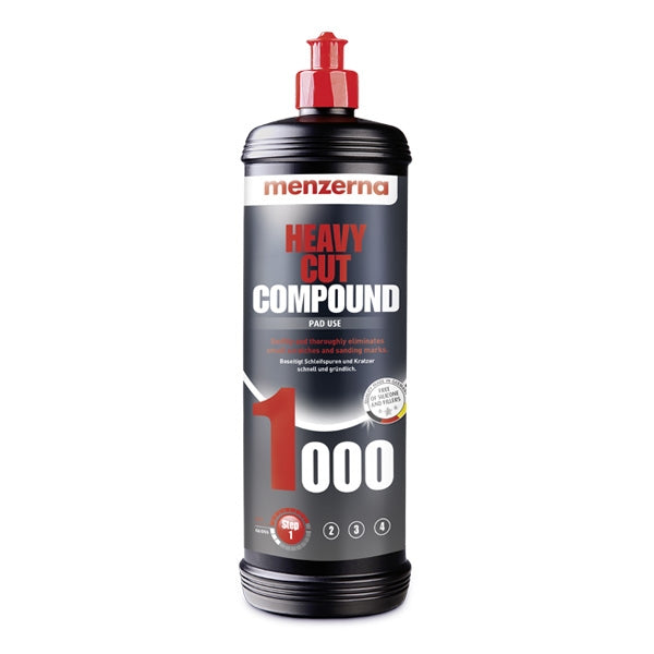 Menzerna Heavy Cut Compound 1000 32 oz. - Detailing Connect