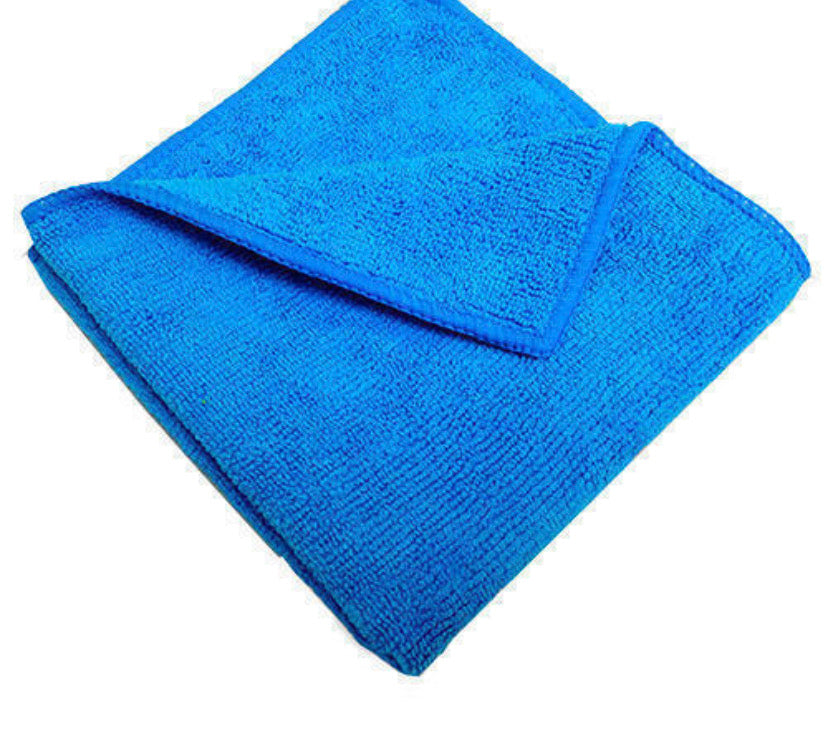 Detailing Connect Blue Microfiber Towel 16x16 - Detailing Connect