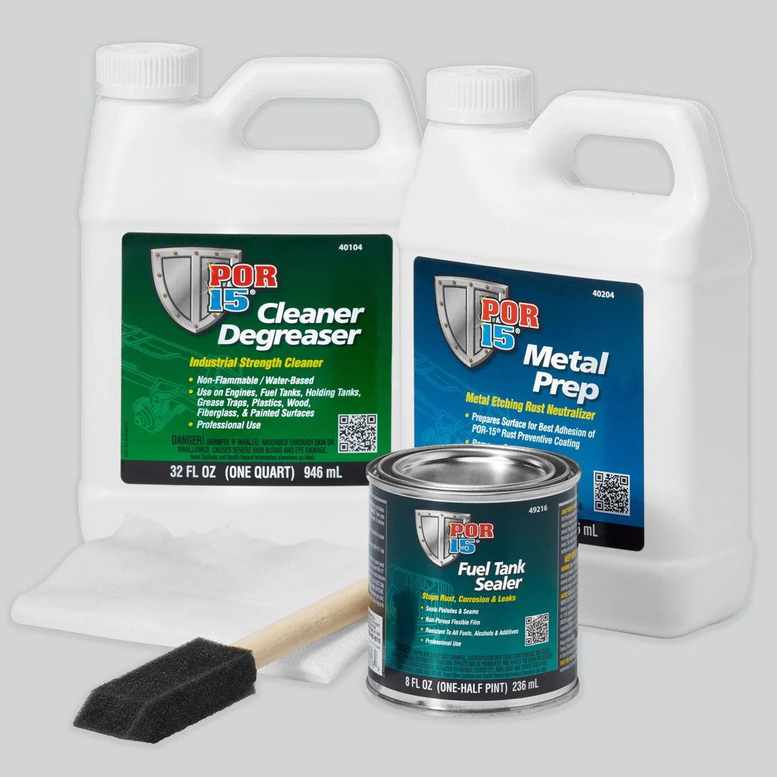 POR 15 Motorcycle Fuel Tank Repair Kit - Detailing Connect