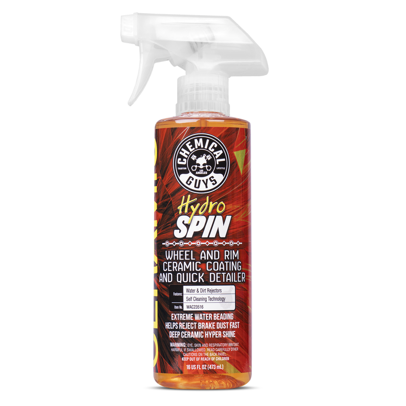CHEMICAL GUYS HYDROSPIN WHEEL & RIM CERAMIC COATING AND QUICK DETAILER (16 OZ) - Detailing Connect