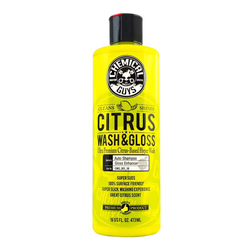 Chemical Guys Citrus Wash & Gloss 16oz - Detailing Connect