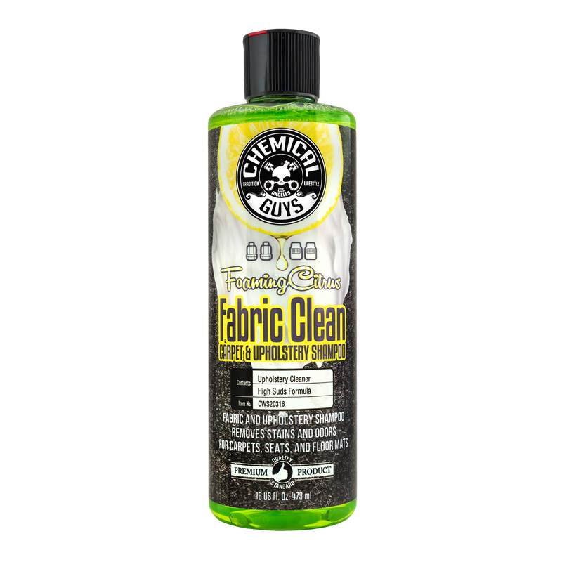 Chemical Guys Foaming Citrus Fabric Clean 16oz - Detailing Connect