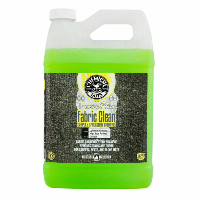 Chemical Guys Foaming Citrus Fabric Clean 1 Gal - Detailing Connect
