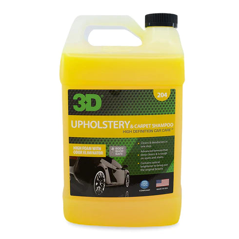 3D Upholstery & Carpet Shampoo - Detailing Connect