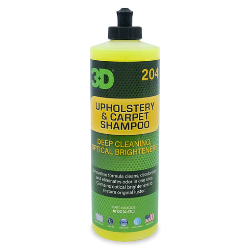 3D Upholstery & Carpet Shampoo - Detailing Connect