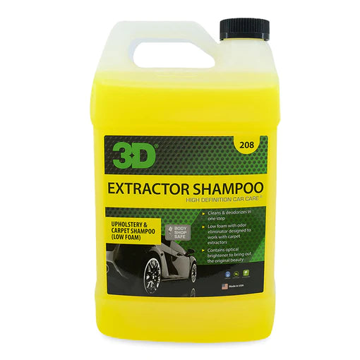 3D Carpet Extractor Shampoo Gallon - Detailing Connect