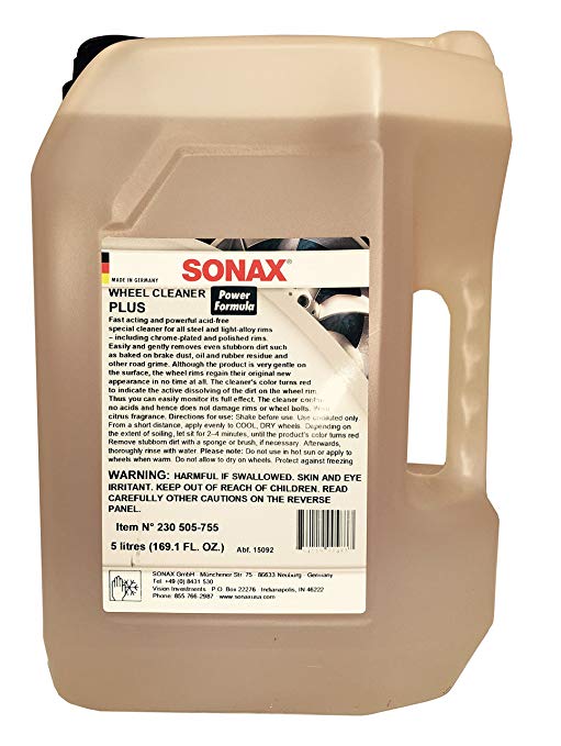 Sonax Wheel Cleaner Plus (1 Gal.) - Detailing Connect