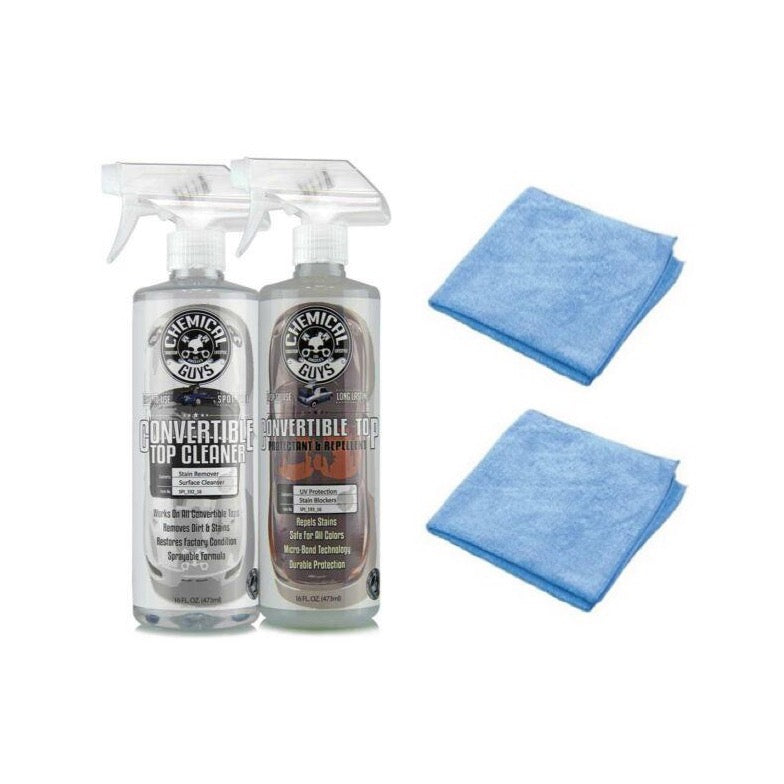 Chemical Guys Convertible Top Cleaner & Protectant Kit – Detailing