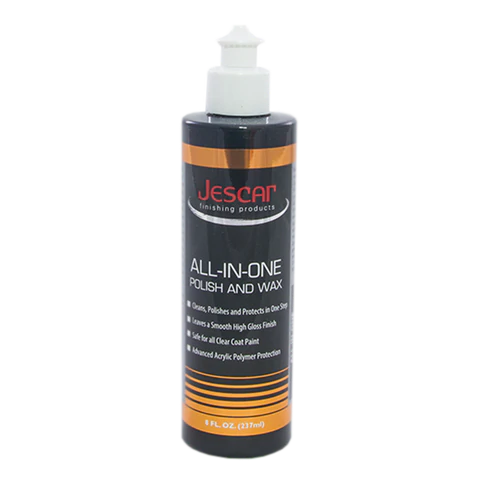 Jescar All in One Polish and Wax 8oz - Detailing Connect