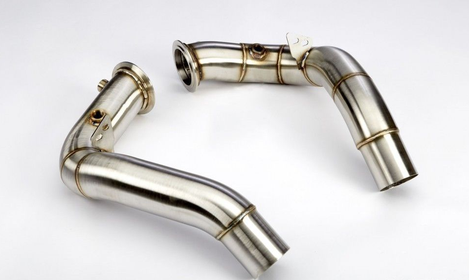 VRSF 3" Stainless Steel Catless Downpipes S63 11+ BMW M5 & M6 - Detailing Connect