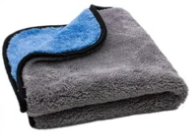 Extra Fluffy Microfiber Rinseless / Waterless Wash Cloth & Polishing Towel 700 gsm, 16 in. x 16 in - Detailing Connect