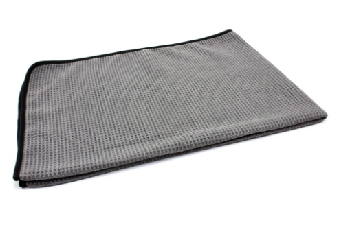 Microfiber Waffle Weave Car Drying Towel 400 gsm, 25 in. x 36 in. - Detailing Connect
