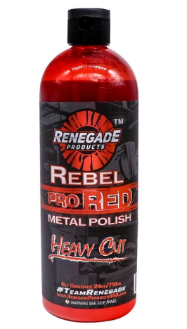 Renegade Rebel Pro Red Metal Polish - Detailing Connect