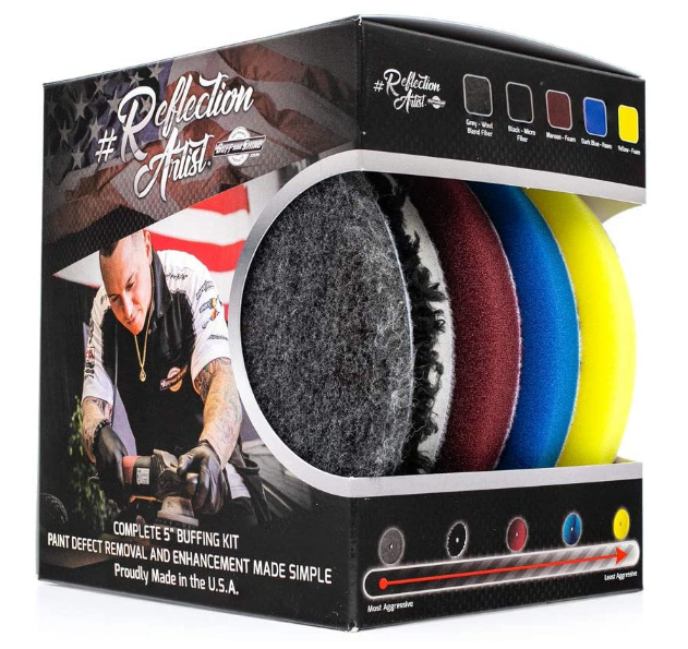 Buff and Shine Reflection Artist Complete 5" Buffing Kit - Detailing Connect