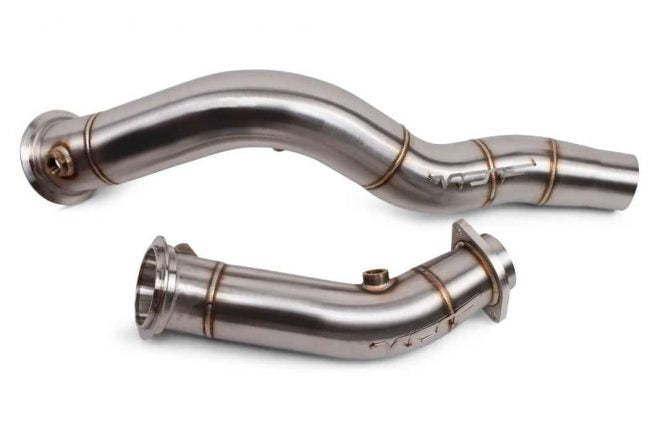 VRSF 3″ Cast Race Downpipes 15-19 BMW M3, M4 & M2 Competition S55 F80 F82 F87 - Detailing Connect
