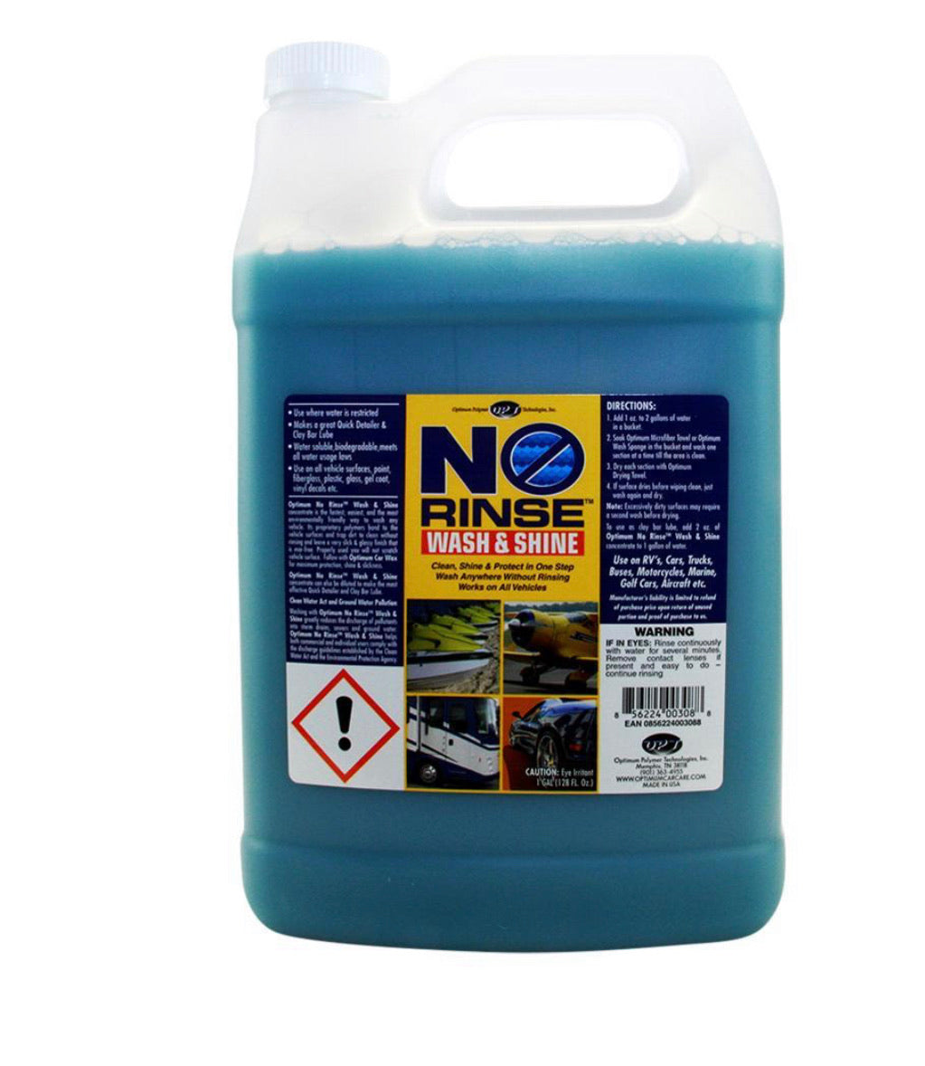 Optimum No Rinse Wash & Shine - New Formula