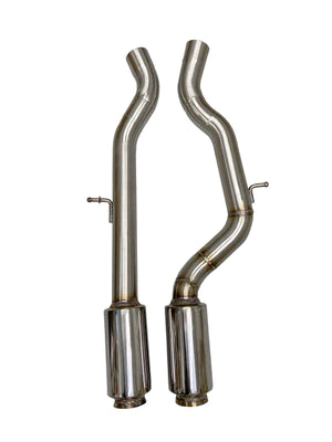 ACTIVE AUTOWERKE CONNECTING PIPES FOR F8X BMW M3 & M4 EQUAL LENGTH MIDPIPE (RESONATED) - Detailing Connect